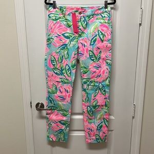 NWT Lilly Pulitzer Kelly High Rise skinny ankle pant